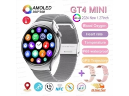 Novo Relógio Inteligente Mdug Nfc Com Tela Amoled Hd De 1,27 Polegadas, Chamada Bluetooth, Assistente