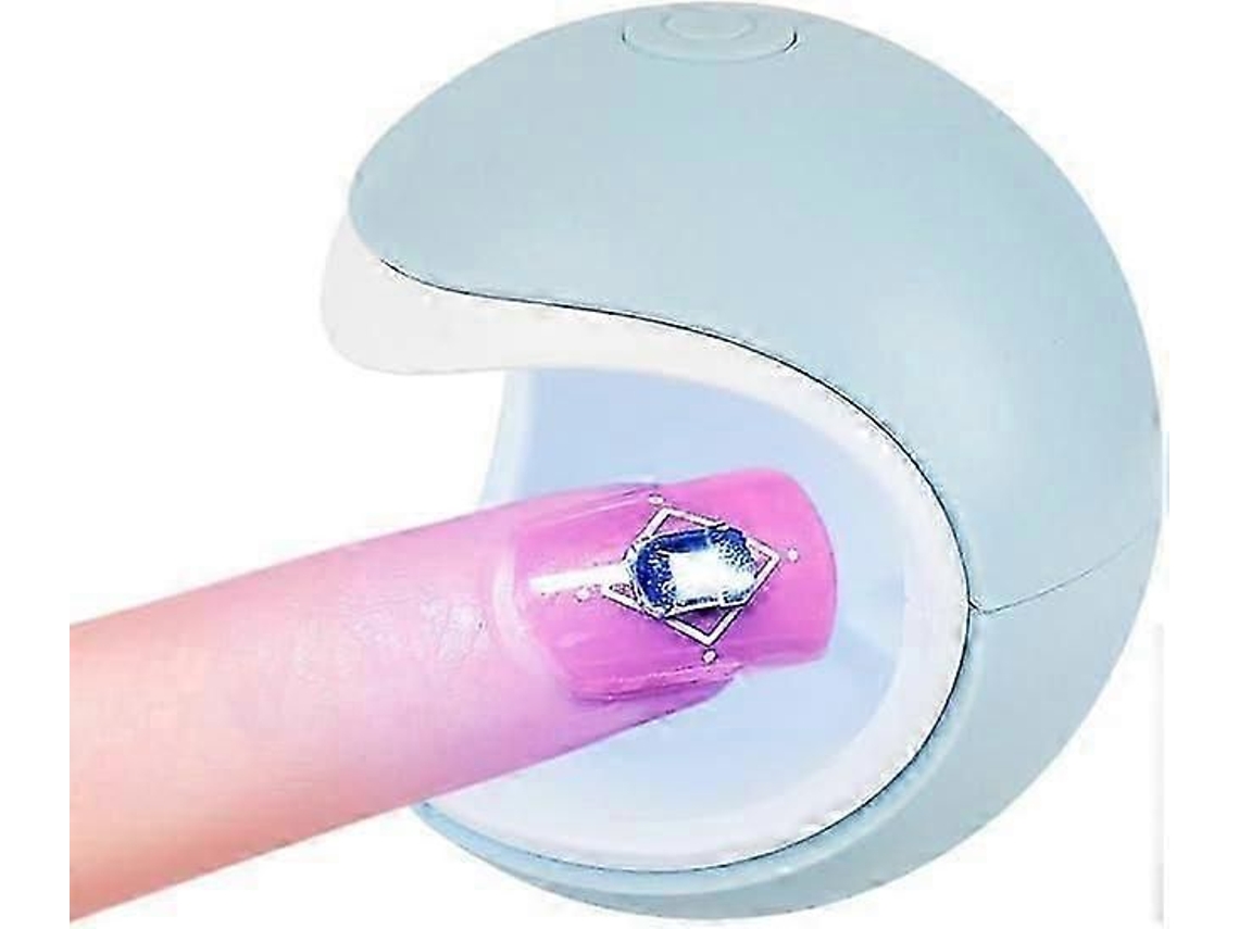 Lâmpada de Unhas Uv/led Compacta para Manicures Esmalte Gel Secagem Rápida GOKOCO