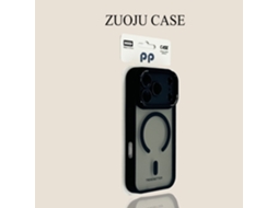 Capa Transparente Magnética Com Lente Metálica Para Iphone 14 Plus, Proteção Contra Quedas Da Apple.