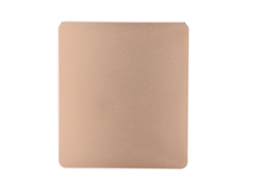 Aetheria mouse Pad de Alumínio Anti derrapante Bilateral para Gaming Preciso Pc Gold