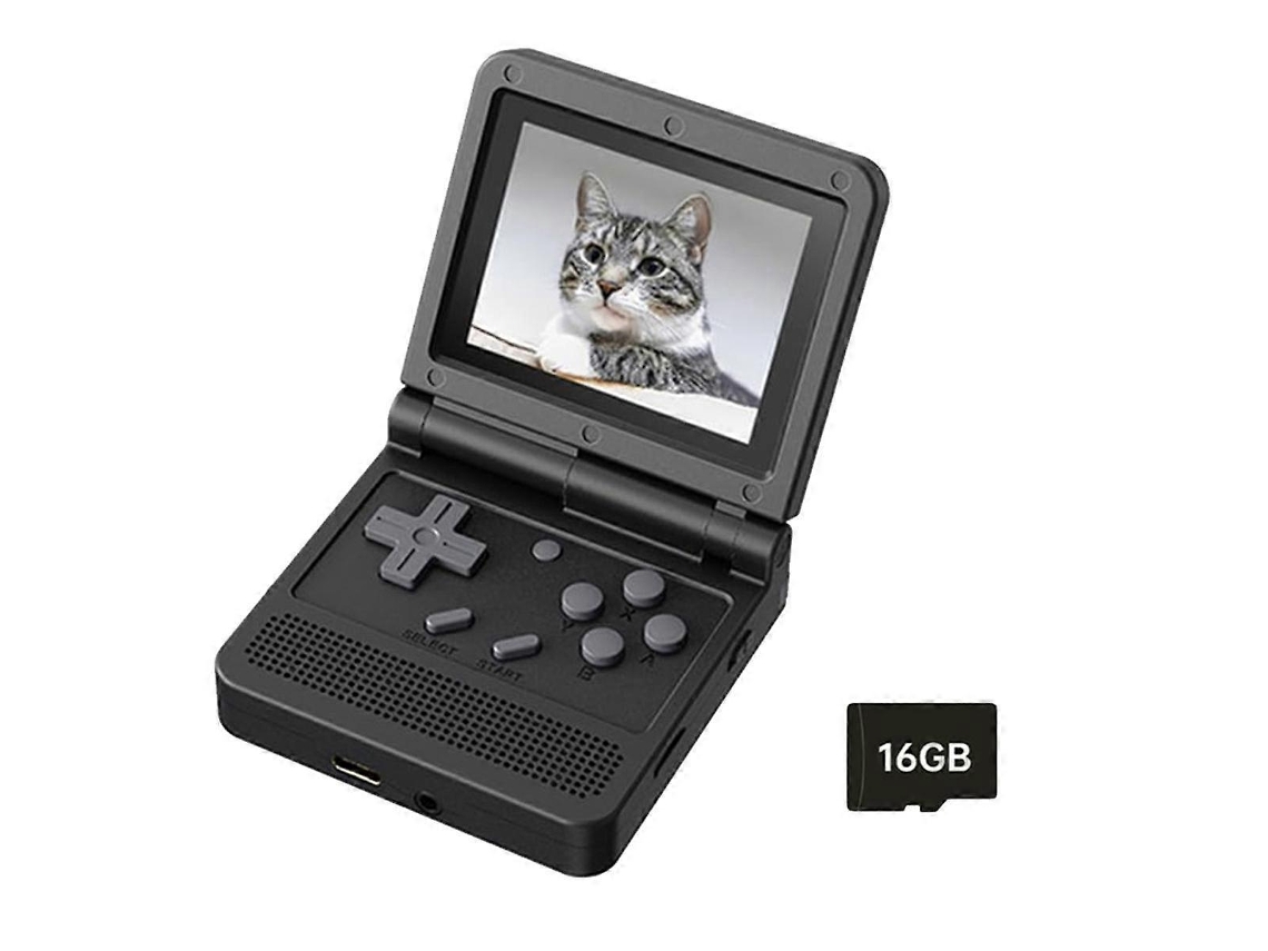 Console De Jogos Retrô V90 16g, Tela Ips De 3,0 Polegadas, Reprodutor De Jogos Portátil, Mini Consoles Portáteis De Código Aberto, Preto Ly Ebike