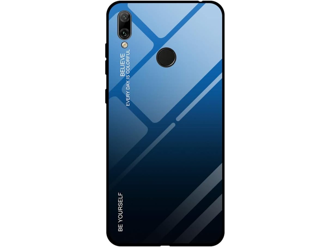 Capa Gradiente Arranhões Antichoque para Huawei Huawei Y6S HONGWE. Resistente