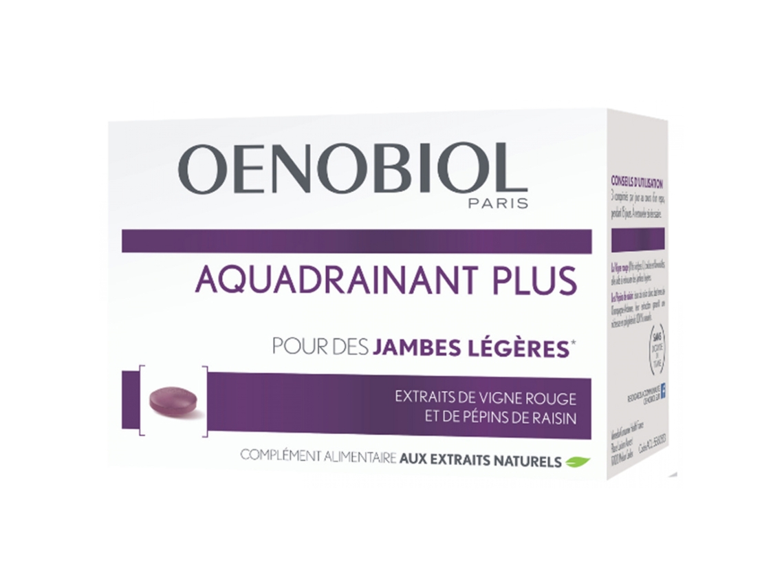 Aquadraining Plus 45 comprimidos OENOBIOL
