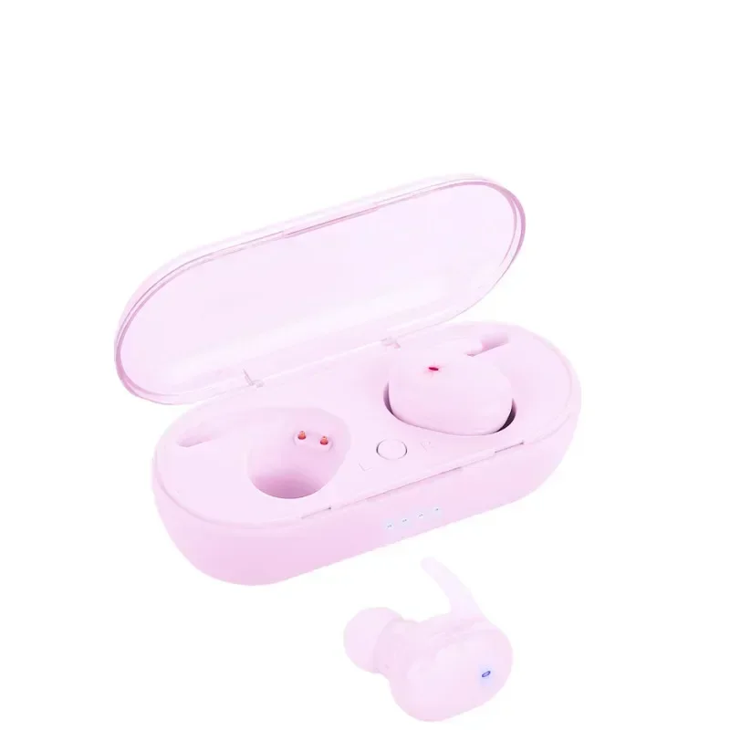 (rosa) Fones De Ouvido Intra-auriculares Estéreo Tws Bluetooth, Com Cancelamento De Ruído E À Prova D'água.
