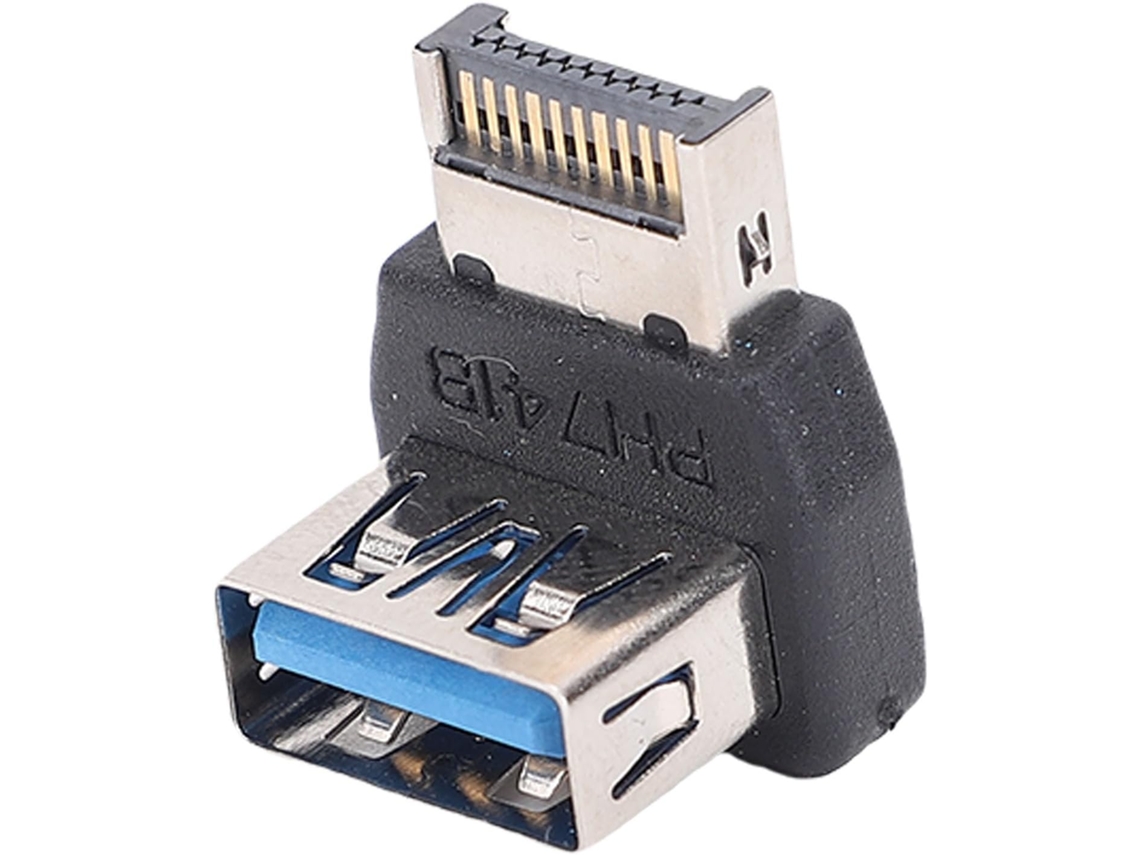 Adaptador De Painel Usb, 10 Gbps, Direção Angular, Incompatível Com A Placa-mãe (ph741b)