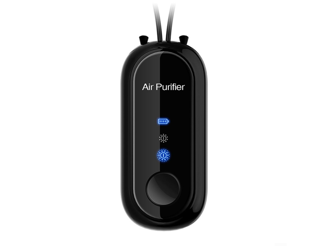 Máquina De Purificação De Ar De Íons Negativos Suspensos Portátil: Versão De Colar De Purificador De Ar Pessoal, Gerador De Íons Negativos D