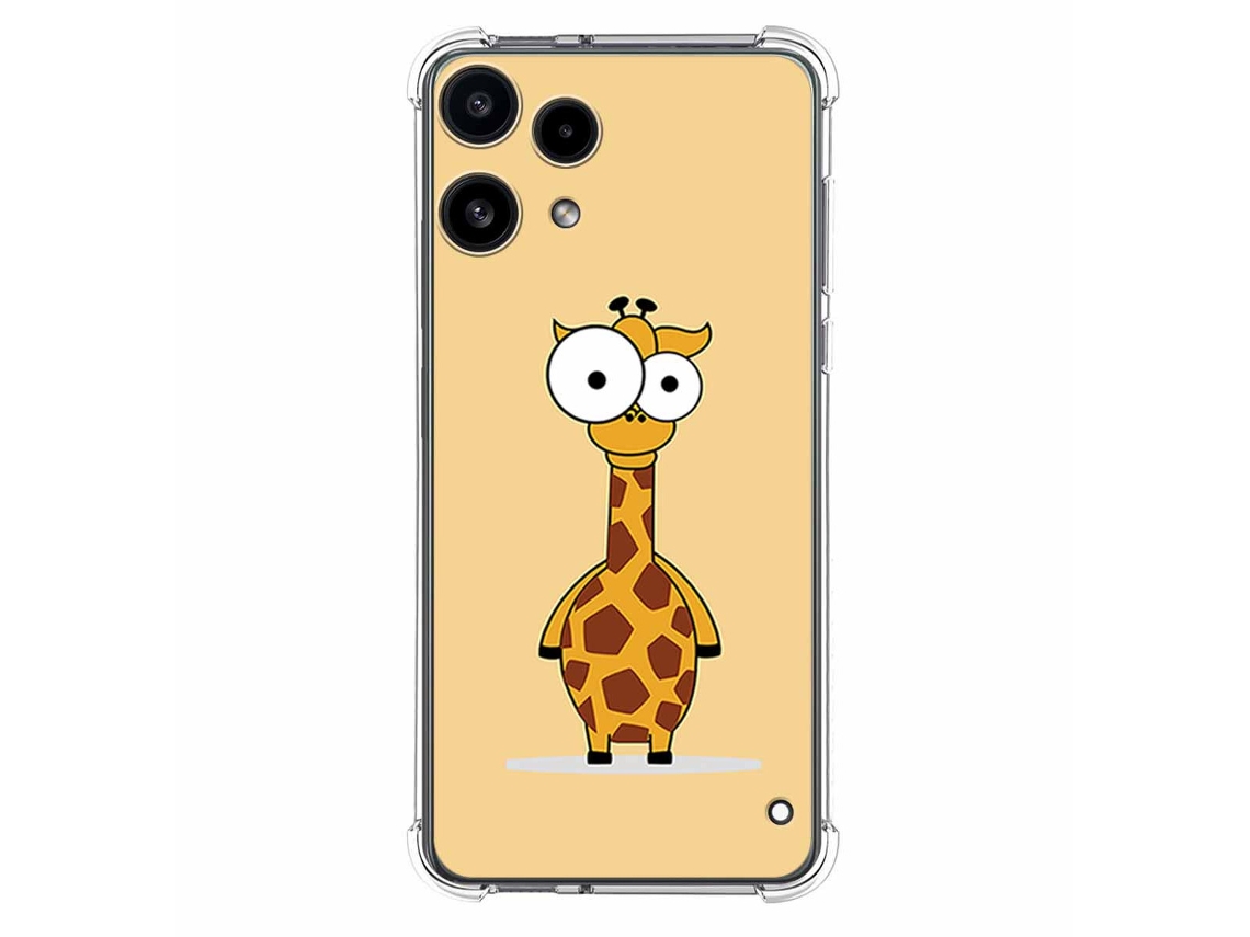 Capa Tumundosmartphone De Silicone À Prova De Choque Para Nothing Phone 3a Lite 5g Com Estampa De Girafa
