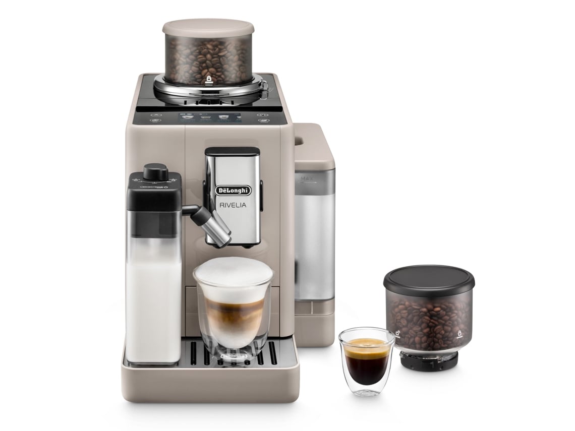 Máquina de Café Automática DELONGHI Rivelia EXAM440.55.BG (19 bar - 13 Níveis de moagem)