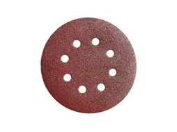 Disco De Lixa De Reposição Com Velcro Ø 125 Mm. Com 180 Furos De Grãos Wolfpack Linea Profesional (10 Peças)
