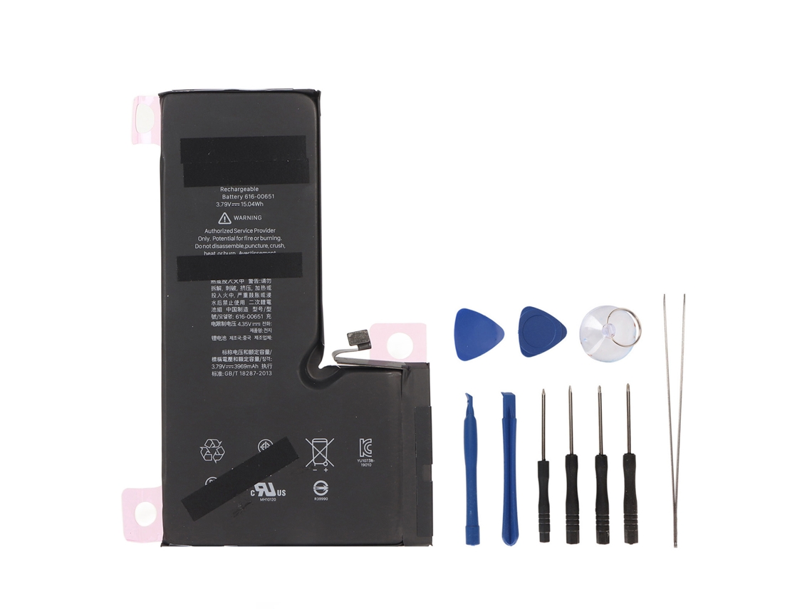 Bateria de 3969 mAh para iPhone 11 Pro Max, com kit de ferramentas | S/MARCA