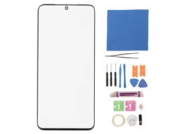 Mali kit de Reparo de Vidro da Tela Frontal Externa para Samsung Galaxy S20 5g G981 Série Preto