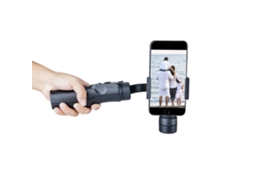 Estabilizador Gimbal De Mão 3 Eixos H4 Anti-tremor Para Vídeo De Smartphone Estabilizador Vlog Preto