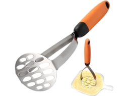Amassador De Batatas Manual 27,4 Cm, Em Aço Inoxidável, Para Uso