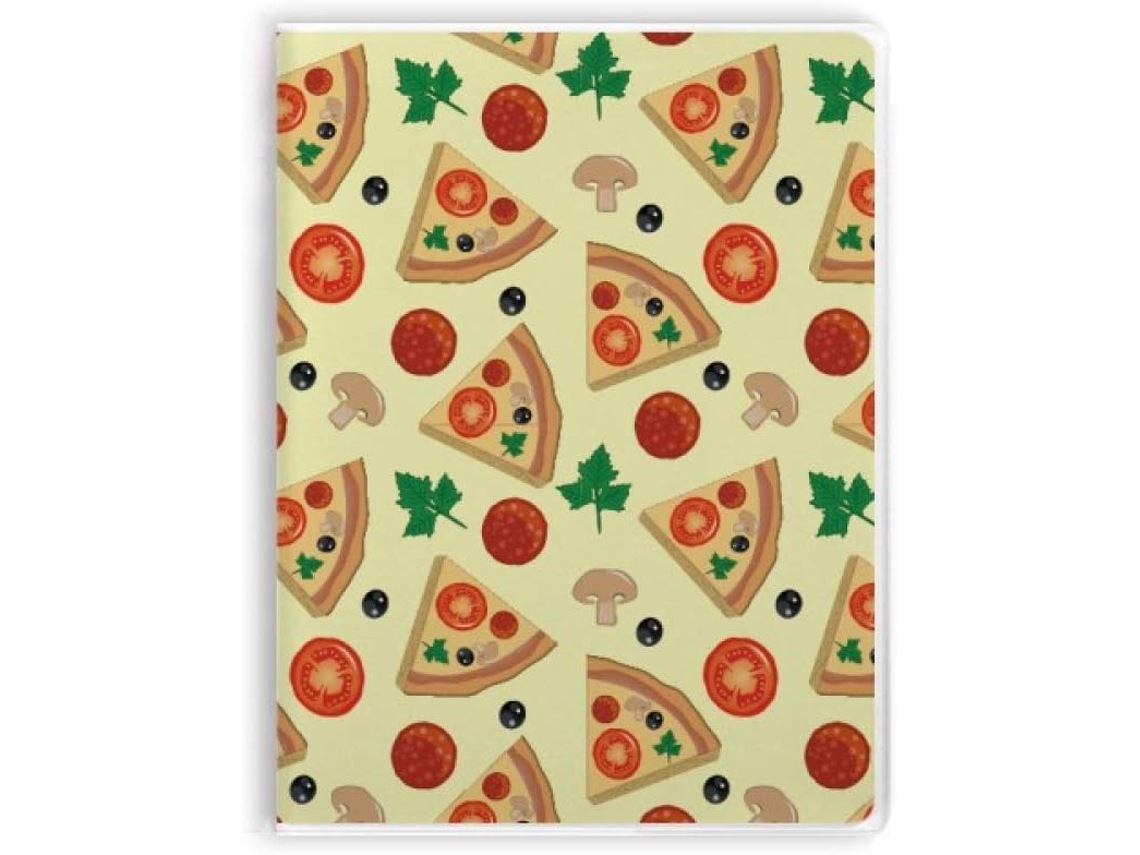 Carnet De Notas Com Sopa De Cobertura Motif Pizza Aux Champignons