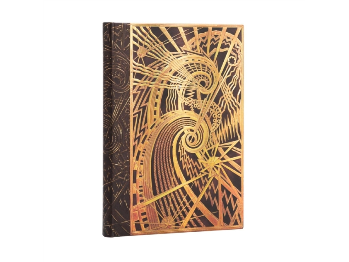 Livro Chanin Spiral Midi Lined Hardcover Journal de Paperblanks (Inglês)