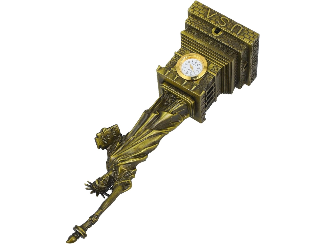 Ornamento Decorativo De Metal, Estátua Da Liberdade Em Ferro, Coleção Artística, Liga Metálica Para Interiores