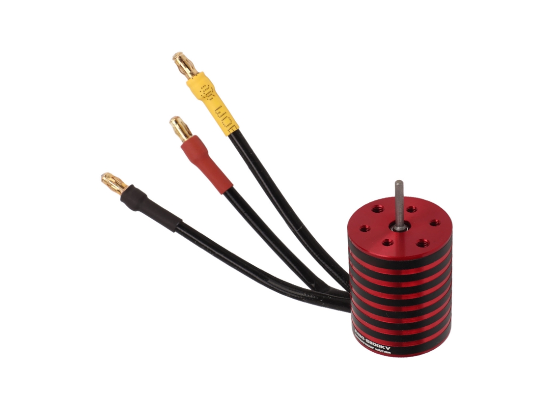 Mali motor Brushless 2430 6300kv Alta Torque Resistente À Água para Carros Rc 1/16 1/18 Traxxas