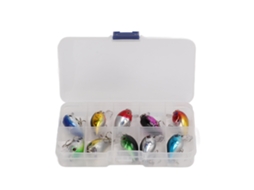 Iscas de Pesca Mini 3d Ojos 10 Unidades Abs Durable