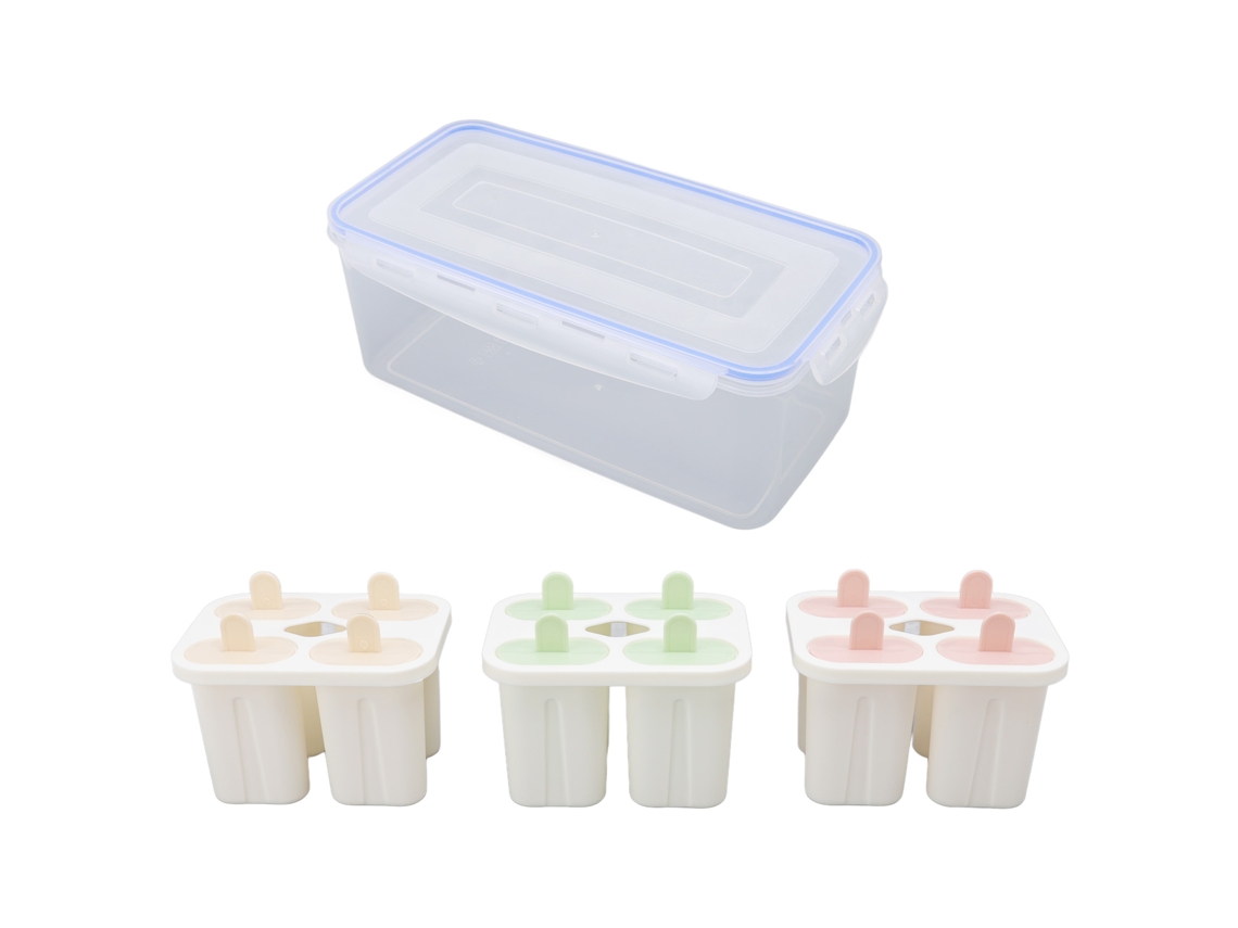 Nova Line moldes de Paleta de Sorvete Reutilizáveis Pp 12 Palitos Diy Caseiro Lolly Gelado