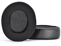 Conjunto de 2 Almofadas Auriculares Respiráveis para Fones de Ouvido Confortáveis e Eficazes. SFUSHOS