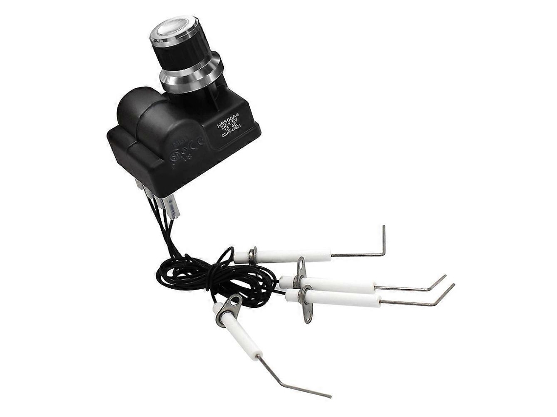 Kit De Acendedor Para Grelha De 71 Cm (28 Polegadas), 4 Saídas, Funciona Com Pilhas Aa.