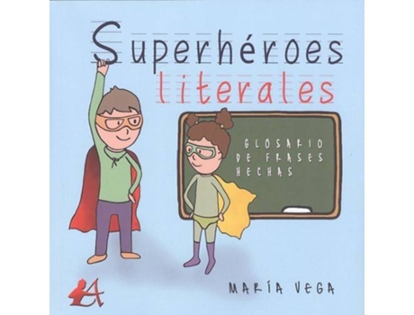 Livro Superhèroes Literales de María Vega (Espanhol)