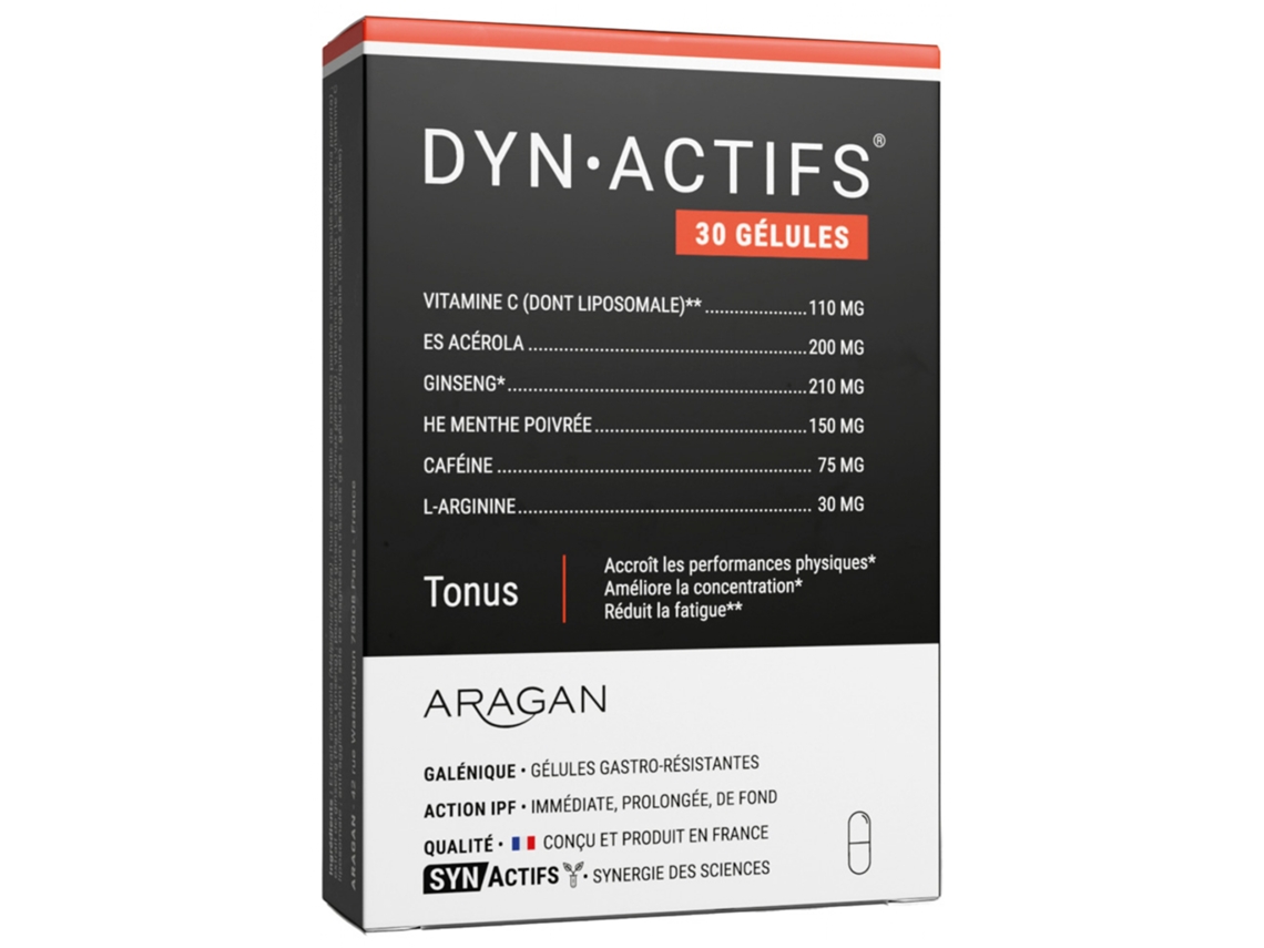 Dynactifs 30 Cápsulas ARAGAN