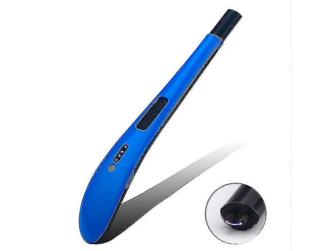 Omni encendedor Eléctrico Usb Recargável Sem Chama para Velas Cozinha Barbacoa Camping Lar Azul