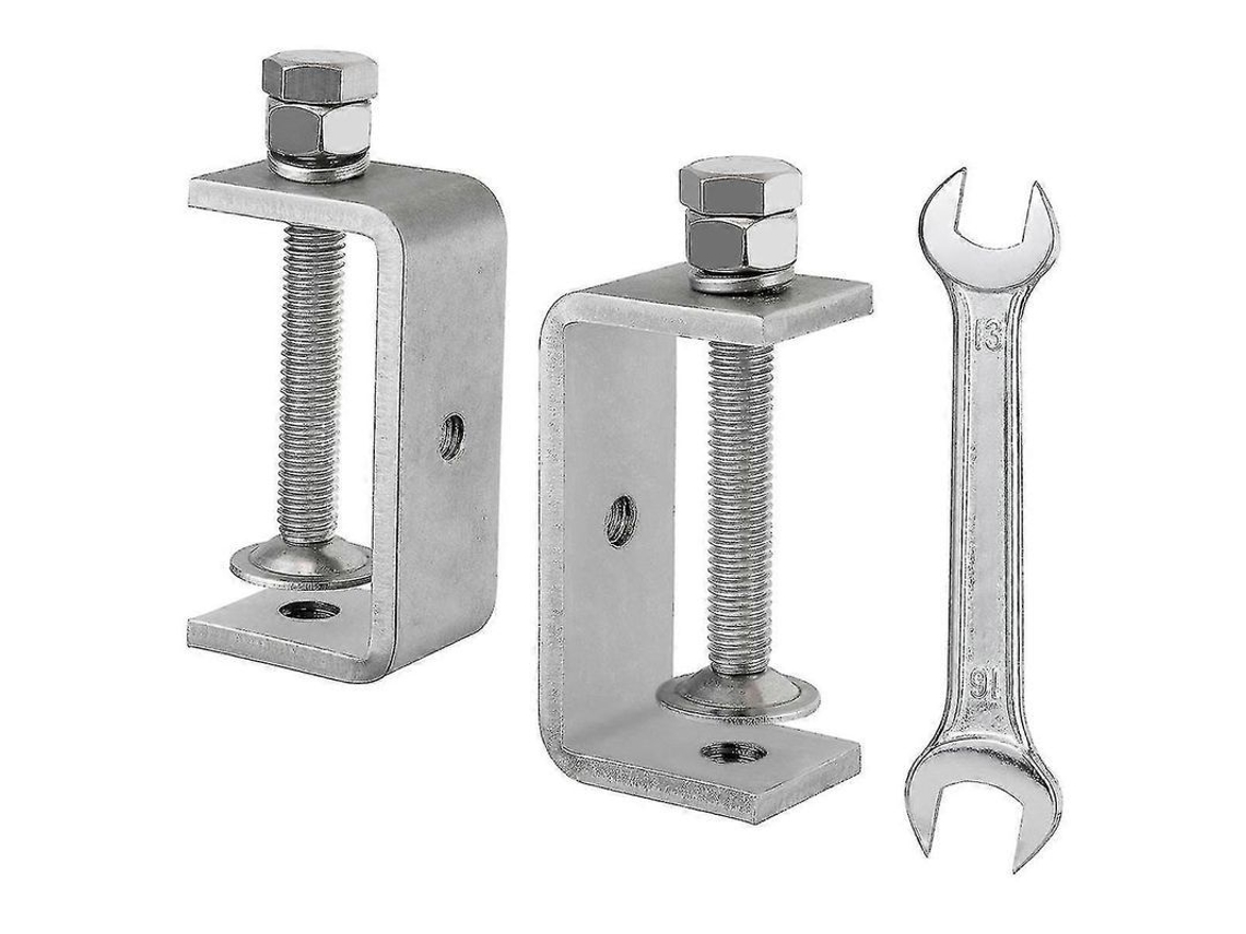 2pcs Abraçadeira em Aço Inoxidável 304 para Carpintaria, Soldagem e Projetos Pesados 85mm