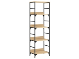 Bookshelf, Bookshelves Vidaxl Marrom Madeira Processada (n/a)