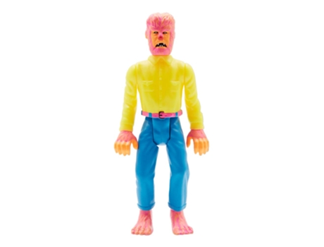 Figura Super7 MONSTROS UNIVERSAL O Lobisomem Cores de Fantasia Reaction 3.75