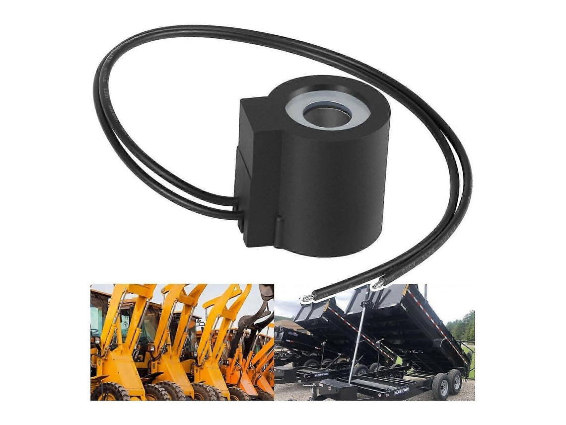 66 Bobina Solenóide De 12v Dc Com Furo De, Refs. 10238-66, 16w, 1/2 Polegadas, Para Instalação, Manutenção E Utilização Prática