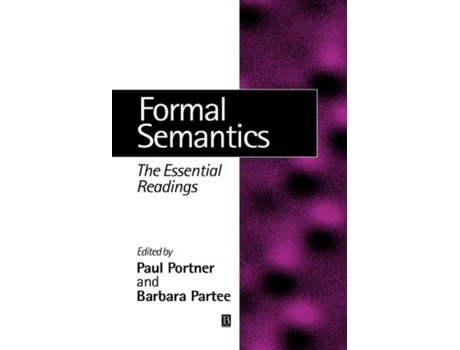 Livro Formal Semantics: The Essential Readings Paul Portner, Barbara H. Partee (Inglês)