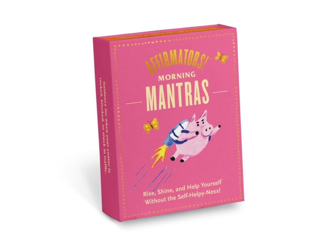 Livro Knock Knock Affirmators! Mantras Card Deck de Suzi Barrett (Inglês)