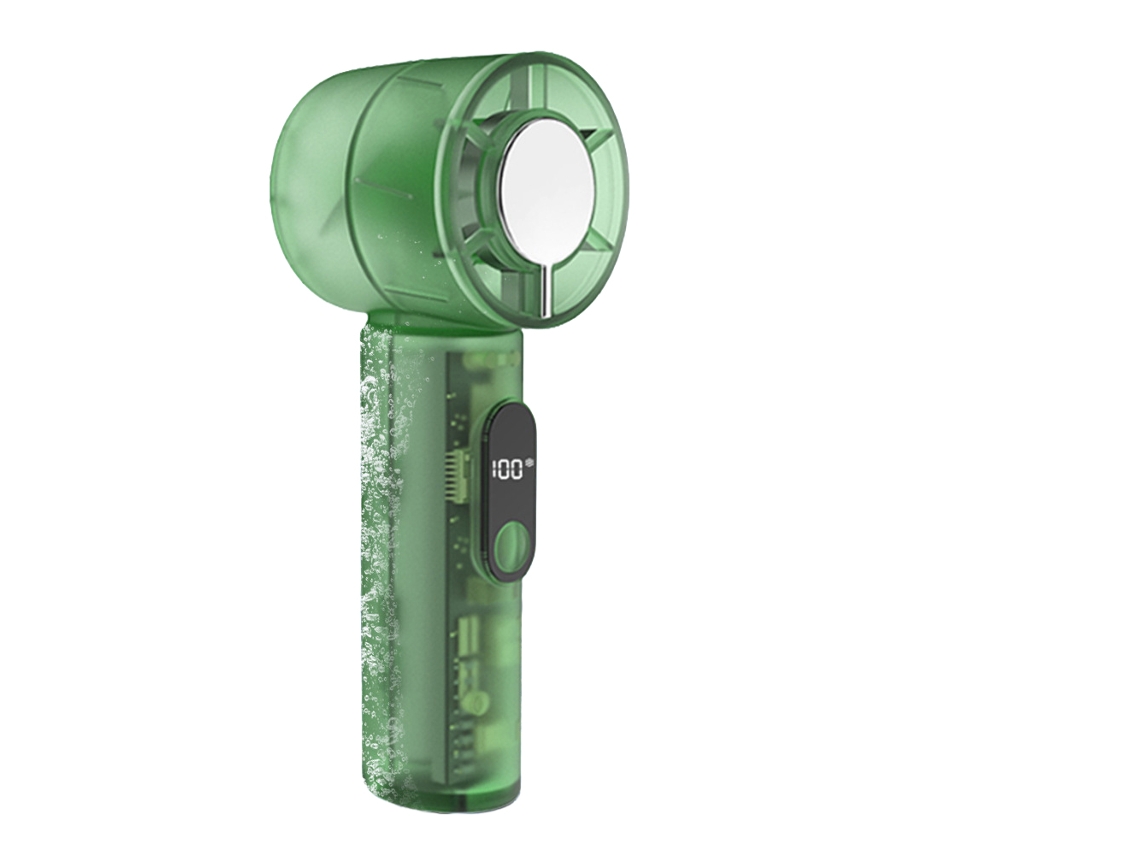 Laxiscreed Ventilador De Mão Recarregável Com 199 Níveis De Velocidade E Design Dobrável Portátil