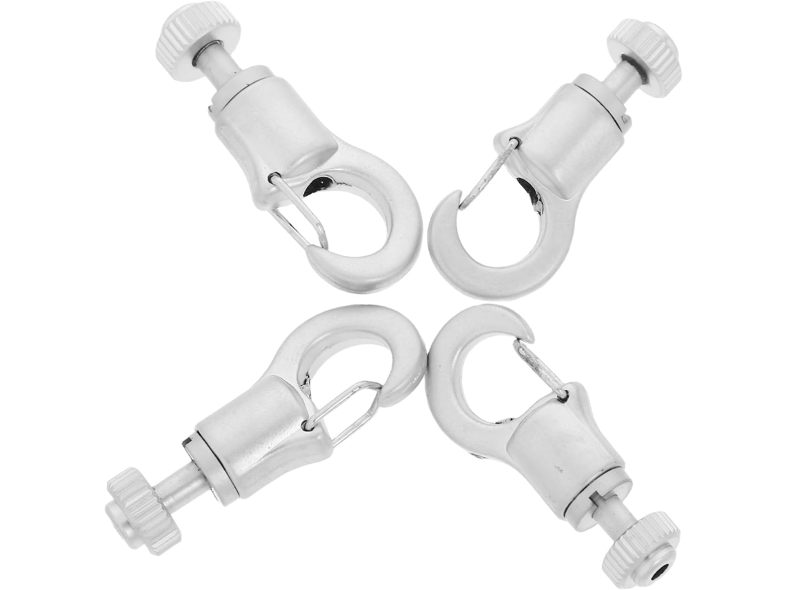 Conjunto De 4 Ganchos Metálicos Resistentes Para Pendurar Quadros Na P