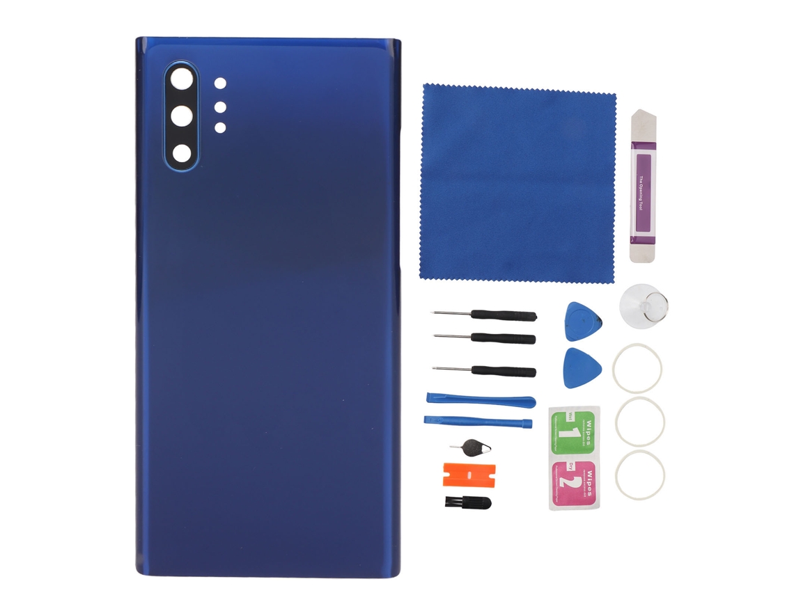 Cristal Trasero com Lente de Câmara Premontada para Galaxy S23 em Cor Cinza S/MARCA