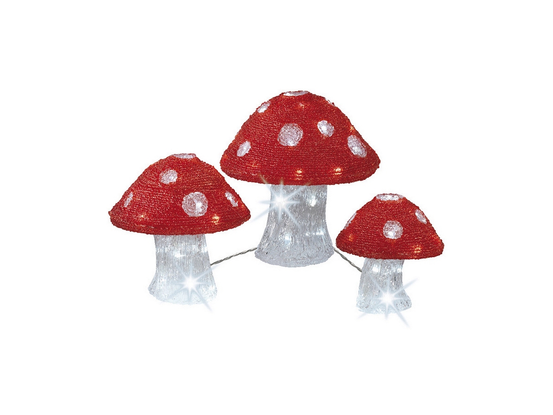 Luminária LUMINEO Cogumelos (Branco)