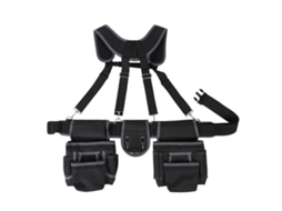 Cinturón De Ferramentas Eléctrico Com 12 Bolsos 1680d Poliéster Nylon Para Eletricistas, Carpinteiros E Telhadores Com Correia