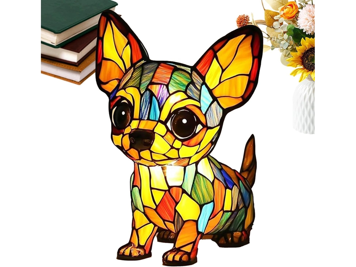 Luminária Noturna Genérica Em Led Com Tema Canino Para Cachorrinhos