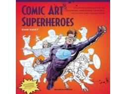 Livro Comic Art Superheroes de Sam Hart (Inglês)