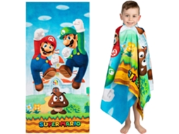 Toalha Infantil de Algodão Super Macio, Ideal para Banho, Piscina e Praia, 75 X 150 Cm BRILVIBERA (1 Unidade)