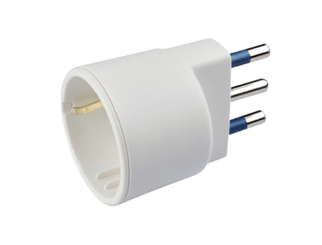 Poly Pool Pp0432 Tipo L It Tipo L It Blanco Adaptador de Enchufe Eléctrico