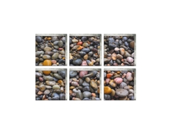 Papel de Banheiro 6Pcs 3D ALLINLESS