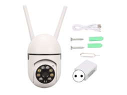 Câmera De Segurança Inteligente Wifi 1080p Com Chamada Dupla
