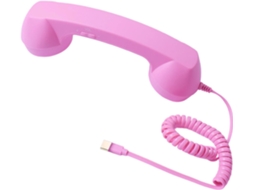 Combinado Telefone Rétro Com Prize Jack De Type C, Haut - Parleur, Volume Réglable E Design Ergonômico Para