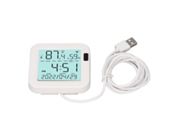 Termômetro Higrômetro LCD com Sensor de Temperatura e Umidade S/MARCA
