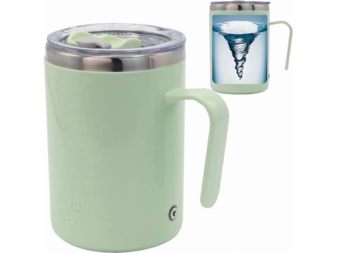 Caneca Recarregável Com Misturador Automático - Carregamento Por Adsorção Magnética | Caneca Elétrica De Aço Inoxidável Com Misturador Automático