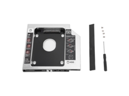 Enclosure De Disco Rígido E Ssd Sata Para Segunda Unidade Sata, Prato Porta-disco Para Slot De Cd Dvd Rom De 12.7mm