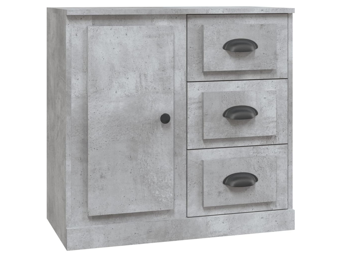 Aparador Derivados da Madeira Cinzento Cimento MAISON EXCLUSIVE (70x35,5x67,5 cm)